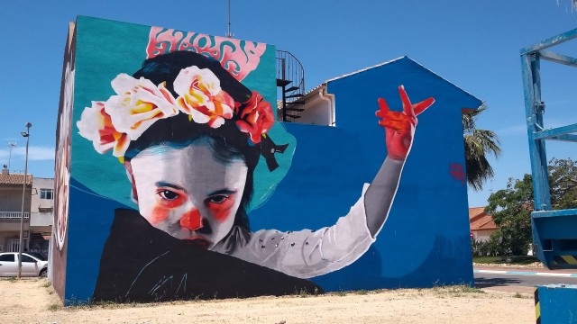 Así son los rincones llenos de arte de Los Alcázares, el 'pueblo pintado' a orillas del Mar Menor
