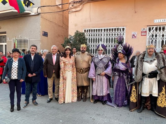Torreagüera viajó al Medievo para conmemorar la entrada de Jaime I a Murcia 