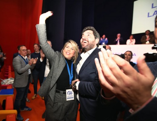 Noelia Arroyo renueva la presidencia del PP en Cartagena con el 75% de los votos a su favor

