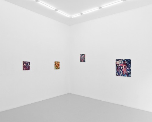 Los lienzos lubricados del madrileño Jesús Crespo brillan en la galería Artnueve de Murcia