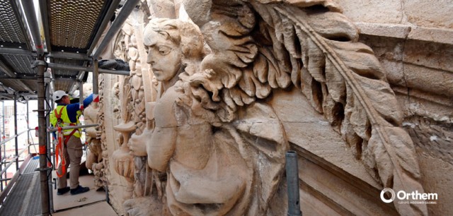 Así van las obras 'con bisturí' para la restauración de la Catedral de Murcia 