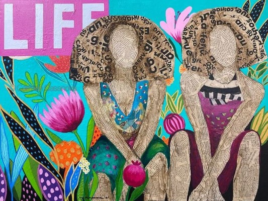 La artista Carmen Casanova reflexiona sobre el falso paraíso que la publicidad crea para las mujeres