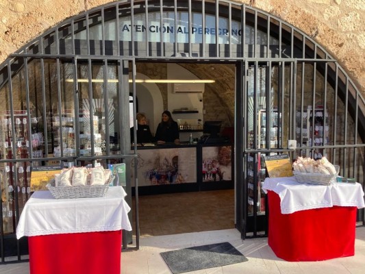 Un saco DOP Calasparra conmemorativo para celebrar el Año Santo Jubilar de Caravaca 