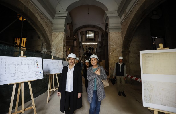 Las obras del Palacio de Justicia de València superan el 25% de ejecución y finalizarán en 2025