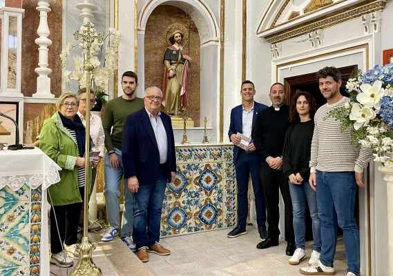 La Diputación restaura el panel del altar de la Capilla de la Virgen de la Paciencia de Oropesa