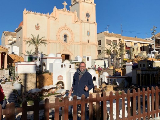 El Belén de España de San Javier puede presumir de ser uno de los mayores al aire libre de Europa: 500 m2 y 2.000 figuras