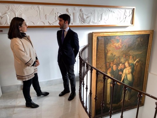 De un almacén al Museo de la Ciudad: recuperan los cuadros 'La Peste' y 'Retrato de Alfonso XII' para su exhibición
