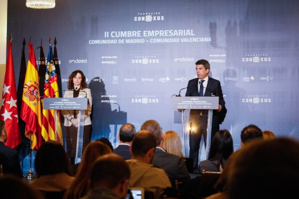 Mazón y Ayuso hacen frente común contra Sánchez: 