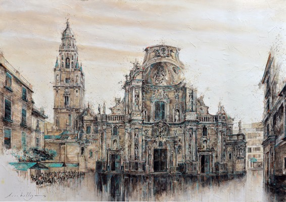 De Murcia a Nueva York: las ciudades vivas de Fernando Arribillaga palpitan en la galería Babel de Murcia  