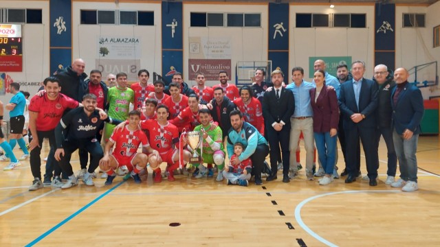 El Jimbee Cartagena gana la Copa Presidente por 2-3 ante ElPozo Murcia en Alhama 