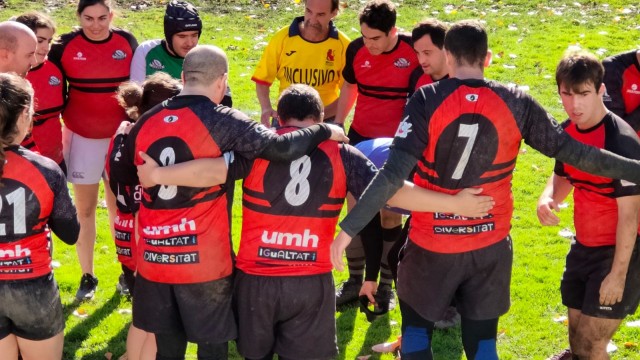 El proyecto de rugby inclusivo del Rugbi L'Alculia representa a Elche en Madrid