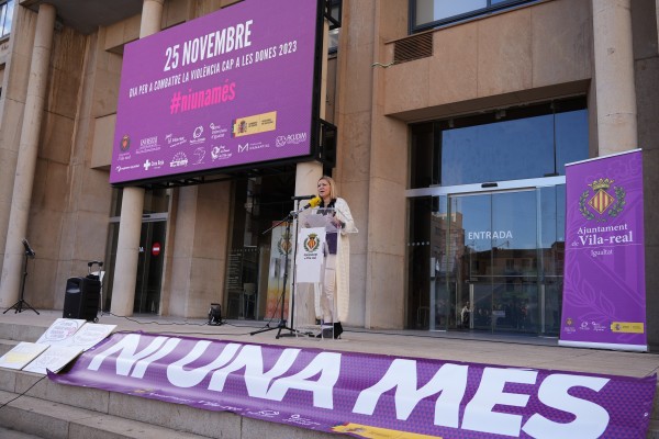 La provincia se manifiesta en contra de la violencia de género en los actos del 25 de noviembre