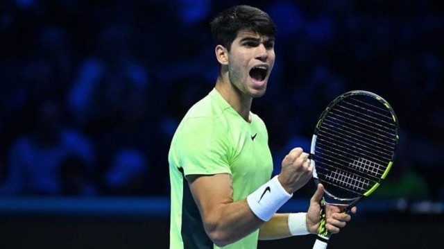 Alcaraz ha vuelto: logra ante Rublev su primer triunfo de maestro y acaba con su mala racha