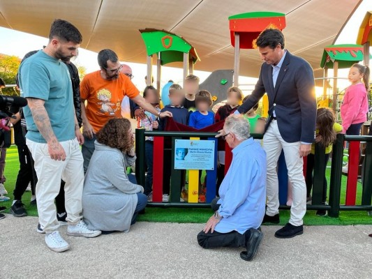 Molina de Segura le dedica un parque en Mirador de Agridulce al niño Martín Álvarez Muelas 