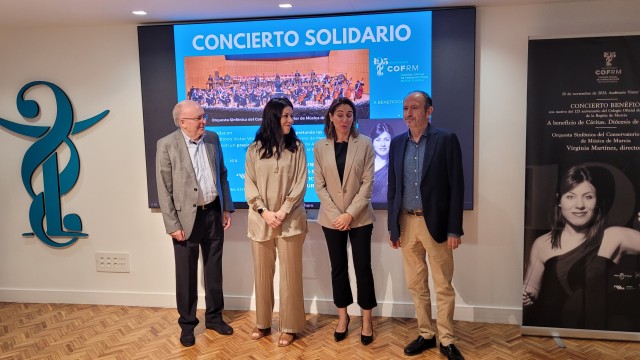La Sinfónica del CSMM ofrece un concierto por el 125 aniversario del Colegio Oficial de Farmacéuticos de la Región