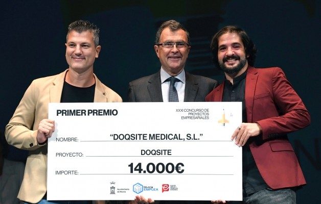 La app de gestión de prótesis quirúrgicas Doqsite gana el primer premio del XXXI Concurso de Proyectos Empresariales