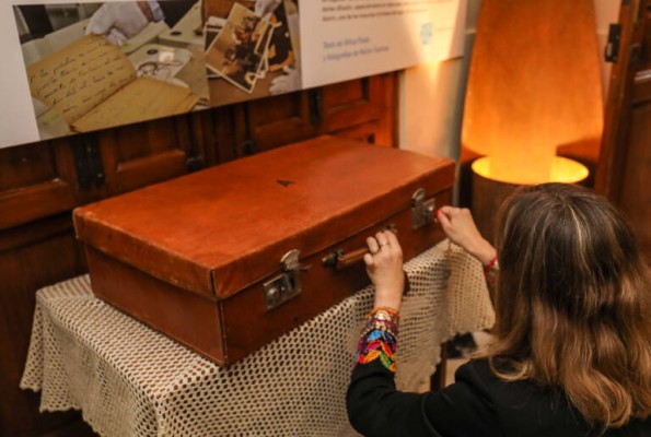 'La Maleta de Azorín' viajará a Murcia para exponerse en el Museo Ramón Gaya