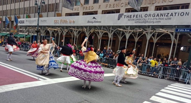  La 'Jota a Monteagudo' en la Quinta Avenida: Murcia abre el desfile del Día de la Hispanidad en Nueva York
