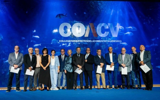 Antonio Serrano Bru y Hortensia Herrero, reconocidos en los Premios COACV 2023