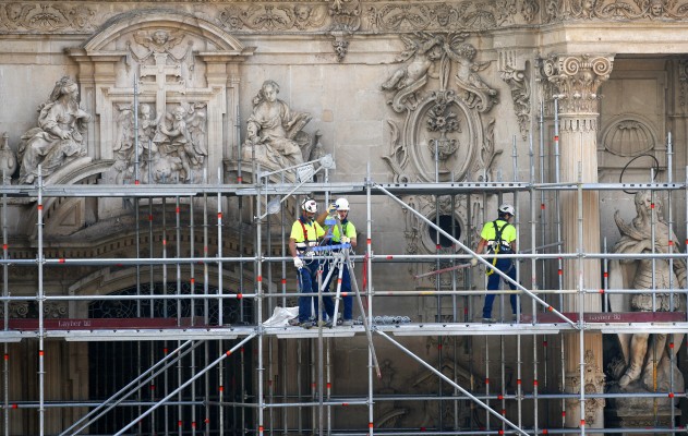 Las obras 'con bisturí' para la restauración de la Catedral de Murcia se inician en una semana 