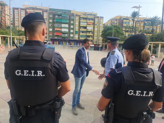 La Policía Local de Molina se refuerza con el nuevo Grupo Especial de Intervención Rápida