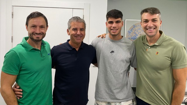 Alcaraz desconecta en Murcia antes de ir a la conquista de China, donde debutará