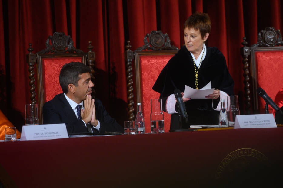Mestre (UV) reclama a Mazón la financiación para las universidades 