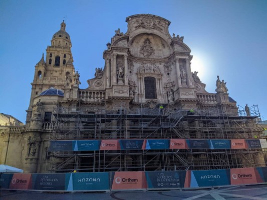 Estos son los secretos del espectáculo que convertirá la fachada de la Catedral de Murcia en un escenario