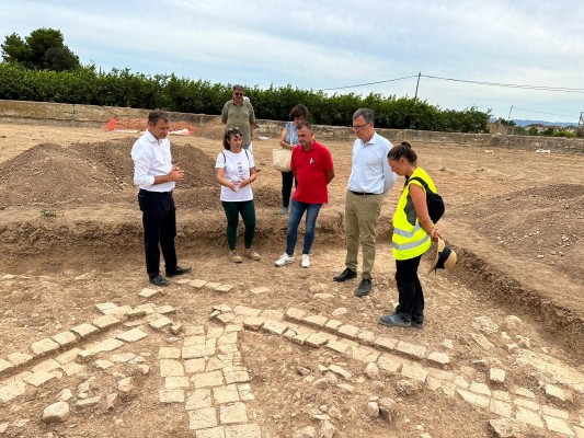 Los arqueólogos descubren un gran jardín andalusí en lo que se creía la alberca de Larache de Murcia