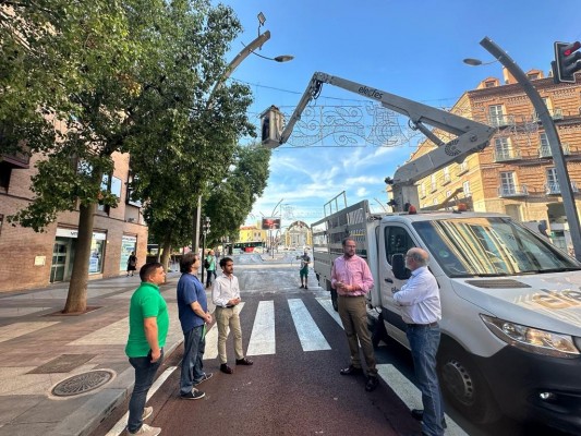 Más de 300.000 puntos de luz darán la bienvenida a Murcia en la Feria de Septiembre