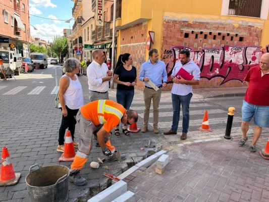 La calle Mayor de La Alberca tendrá un nuevo pavimento más seguro