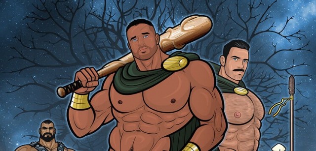 El dibujante cartagenero David Cantero añade nuevas aventuras a sus cómics de fantasía con héroes LGTBIQ+