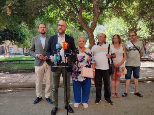 El plan de Ballesta para Vistabella: aparcamiento en 1º de Mayo y nuevas zonas peatonales