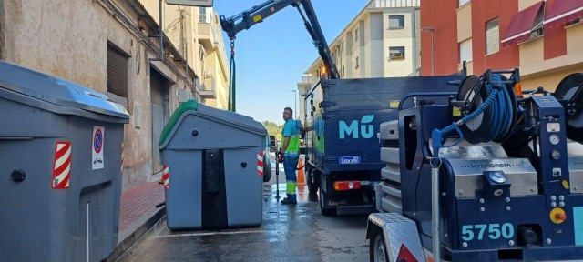 El plan de choque de limpieza de Ballesta llega a Patiño con un trabajo intensivo