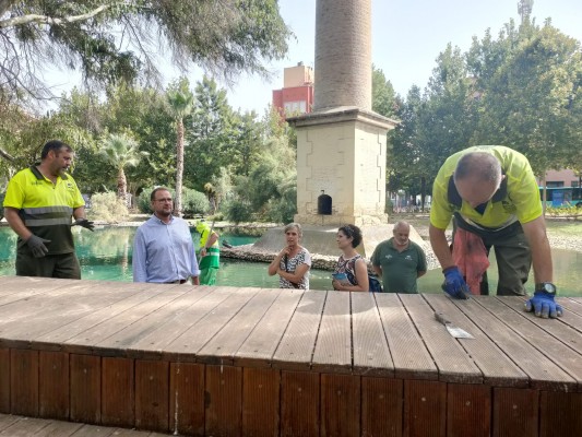 Murcia pondrá a punto sus parques con más de 8.000 actuaciones