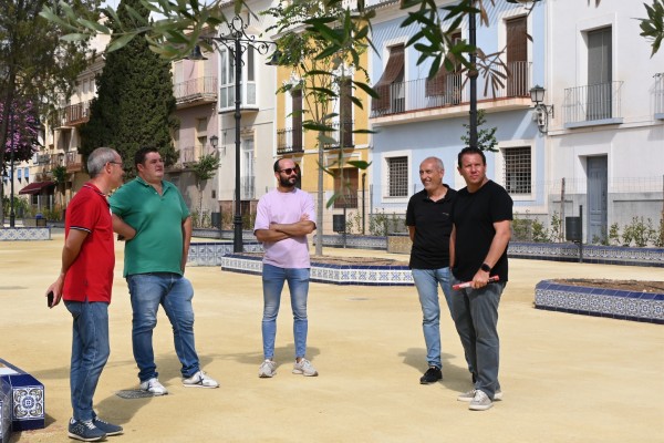 La Glorieta del Paseo de Mula recupera su estética original: así es su remodelación