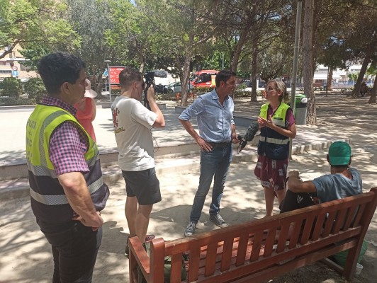 La labor del SEMAS de Murcia durante la ola de calor llega a la BBC