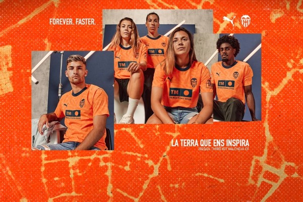 Puma y el Valencia CF presentan la tercera equipación de la temporada 2023-2024