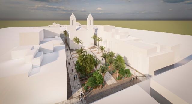 Santomera se prepara para iniciar las obras en la plaza de la Iglesia: costarán 500.000 euros