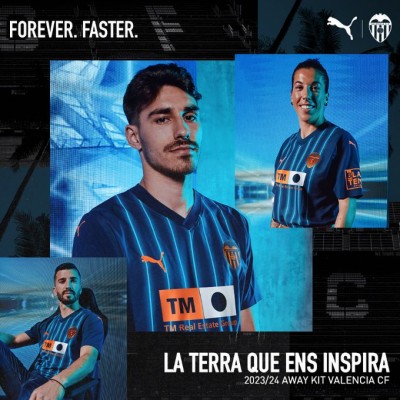 Puma y el Valencia CF presentan la segunda equipación para la temporada 2023-2024