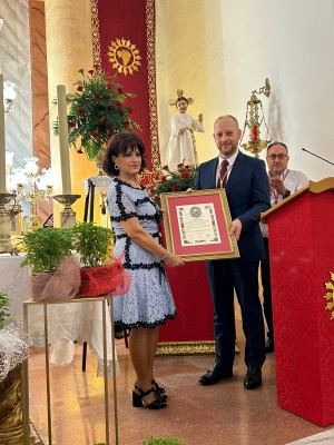 Antonia Martínez Llorente pregona las fiestas de Calasparra con un discurso personal e histórico