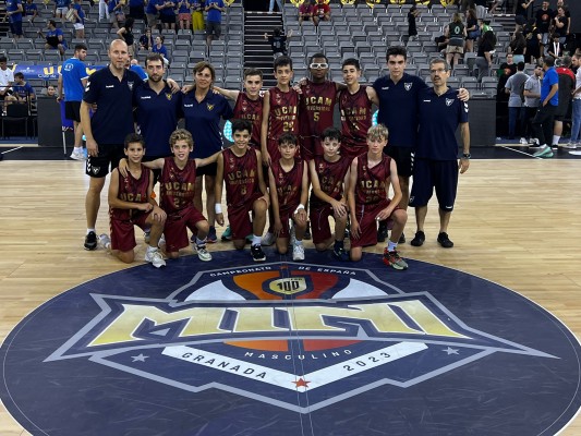 El UCAM CB logra el hito para la Región del subcampeonato de España de minibasket 