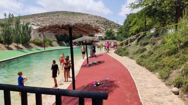 Ya es temporada de baño en la playa fluvial de Coy: un rincón paradisíaco en Lorca para disfrutar de la naturaleza
