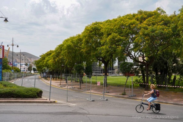 El corte al tráfico en la Cuesta del Batel hasta fin de mes indigna a las asociaciones que promueven la movilidad sostenible