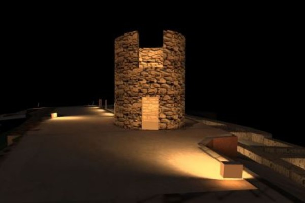 El Molinete de Cartagena brillará con nueva luz para potenciar las visitas nocturnas
