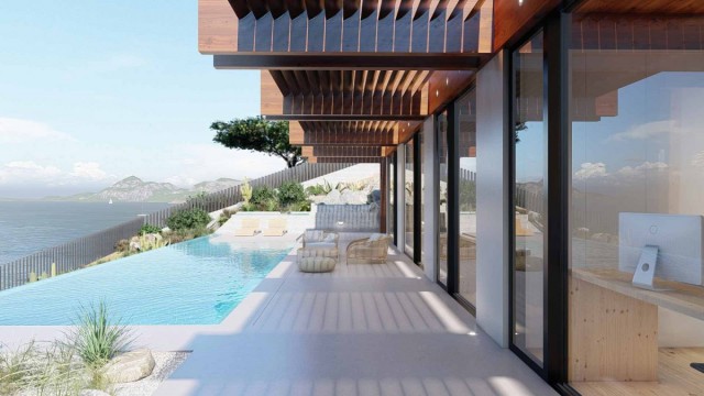 La 'Casa que mira al mar' en Isla Plana, un proyecto soñado con tecnología 3D inteligente 