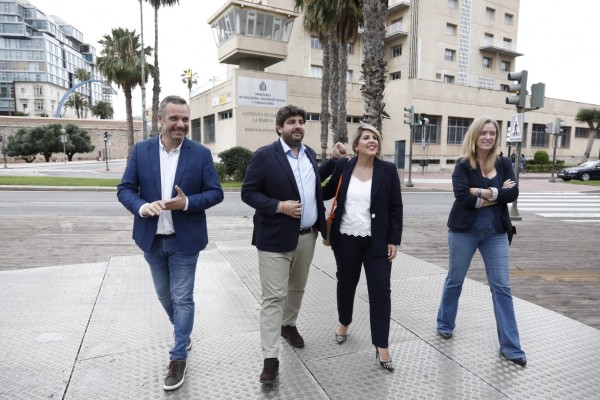 Noelia Arroyo destaca en la reunión de su junta directiva que la victoria del PP en Cartagena se ha cimentado en los barrios