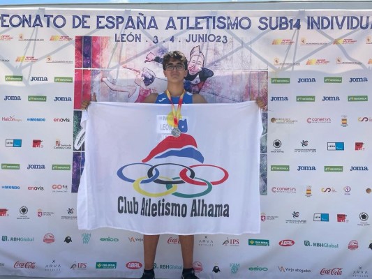Platas para Pablo Abellán y Lara Isabel Salinas en el Nacional sub-14 en León 