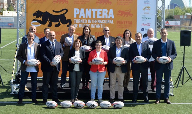 Más de 1.200 jugadores se darán cita en el Torneo 'Pantera' de rugby infantil