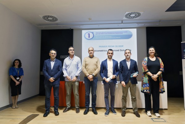 La UJI y el Ayuntamiento de Castelló premian a la empresa AirBiometrics con 30.000 euros 